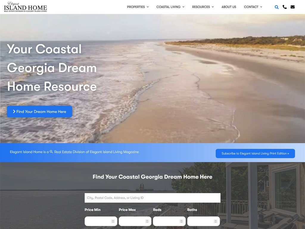 Elegant Island Home : 