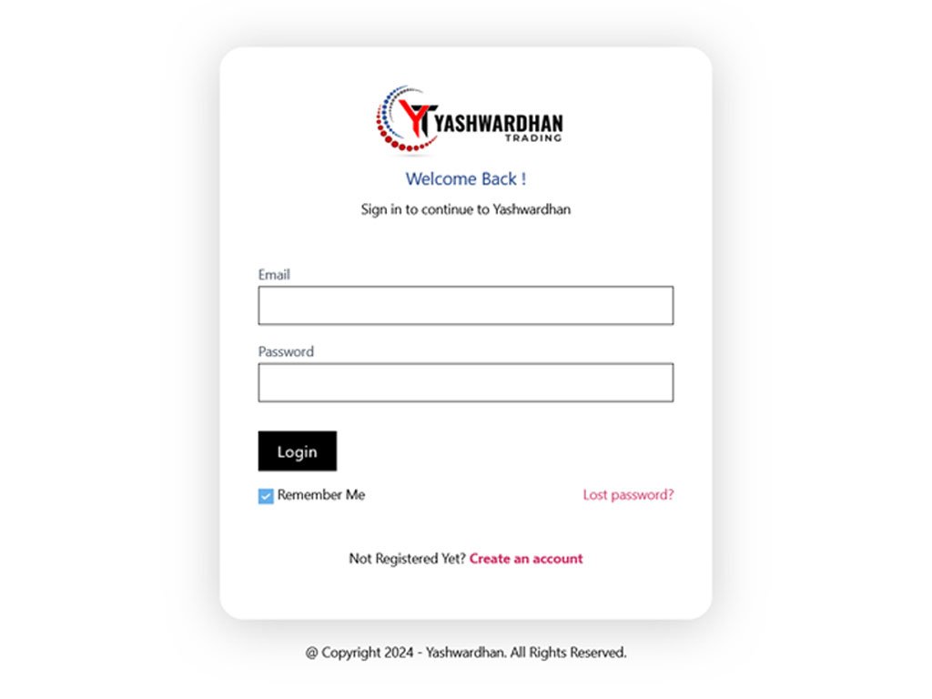 Yashwardhan Trading : 