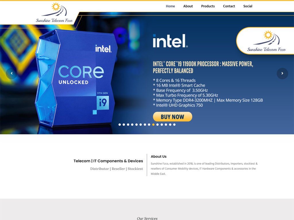 Sunshine Telecom Fzco : 